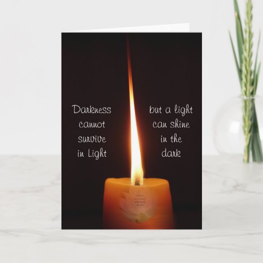 SGI Boeddhistische Kaart met Lotus Candle en NMRK (Voorkant)