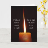 SGI Boeddhistische Kaart met Lotus Candle en NMRK (Gele Bloem)