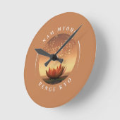 SGI Buddhist Clock Ronde Klok (Hoek)