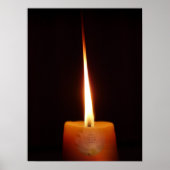SGI Buddhist Poster met Lotus Candle en NMRK (Voorkant)