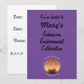 SGI Gohonzon Inkrimping Celebratie Uitnodiging (Voorkant / Achterkant)