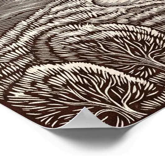 Sgraffito Art Castle Poster (Hoek)