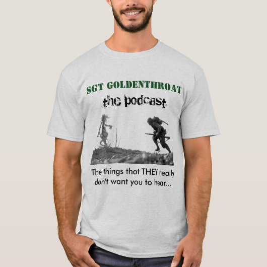 Sgt Goldenkeel T shirt 3 (Voorkant)