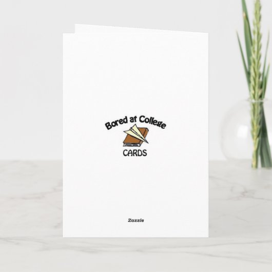 Sgt. Nick "Naughty or Nice" Christmas Kaart (Achterkant)