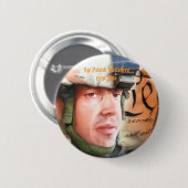 Sgt Patrick McCaffrey 1970-2994... Ronde Button 5,7 Cm (Voorkant /achterkant)