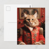 Sgt Pepper Cat Briefkaart (Voorkant / Achterkant)