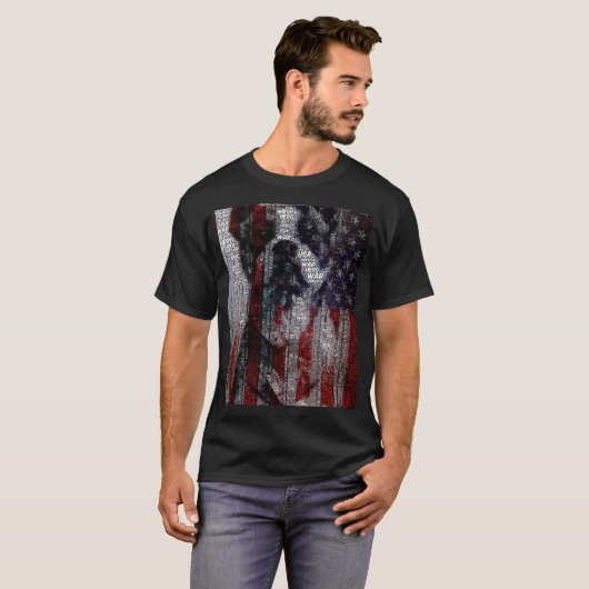 Sgt. Stubby WWI War dog T-shirt (Voorkant volledig)