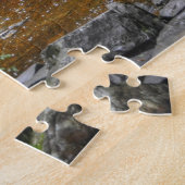Sgwd Gwladys bij Pontneddfechan Waterfall, Wales Legpuzzel (Zijkant)