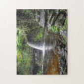 Sgwd Gwladys bij Pontneddfechan Waterfall, Wales Legpuzzel (Verticaal)