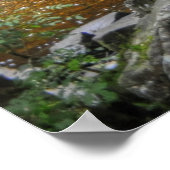 Sgwd Gwladys bij Pontneddfechan Waterfall, Wales Poster (Hoek)