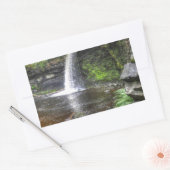 Sgwd Gwladys bij Pontneddfechan Waterfall, Wales Rechthoekige Sticker (Envelop)