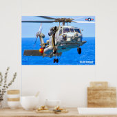 SH-60B SEAHAWK POSTER (Keuken)