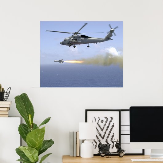 SH-60B Zee Hawk Poster (Thuiskantoor)
