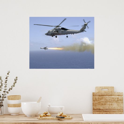 SH-60B Zee Hawk Poster (Keuken)