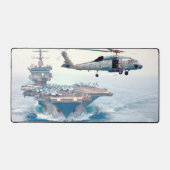 SH-60F OCEAN HAWK en US VLIEGTUIG CARRIER Bureaumat (Voorkant)