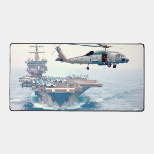 SH-60F OCEAN HAWK en US VLIEGTUIG CARRIER Bureaumat (Voorkant)