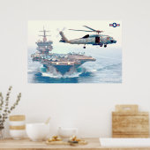 SH-60F OCEAN HAWK POSTER (Keuken)