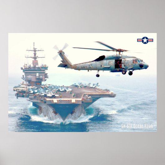 SH-60F OCEAN HAWK POSTER (Voorkant)