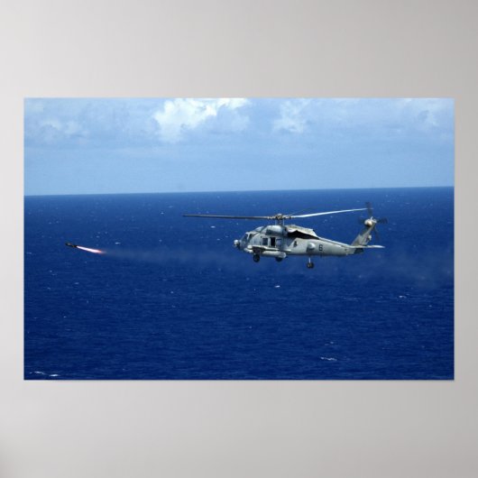 SH-60F Seahawk Poster (Voorkant)