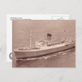 SH Rhodesia Castle, Union Castle Line Briefkaart (Voorkant / Achterkant)