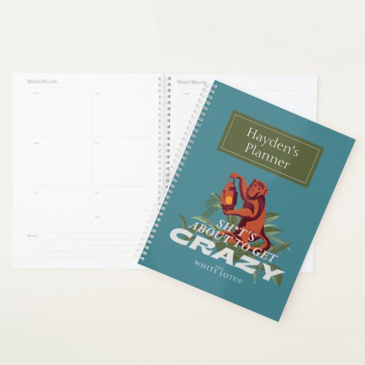 Sh*t staat op het punt om gek te worden - The Whit Planner (Display)