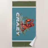 Sh*t staat op het punt om gek te worden - The Whit Strandlaken (Voorkant)