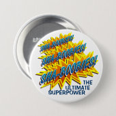 Sha-Boobies! Knoop Ronde Button 7,6 Cm (Voorkant /achterkant)