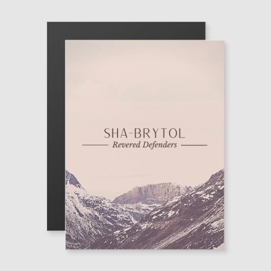 Sha-Brytol Magnet (Voorkant / Achterkant)