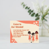 Sha La La A Girl Group Shindig Kaart (Staand voorkant)