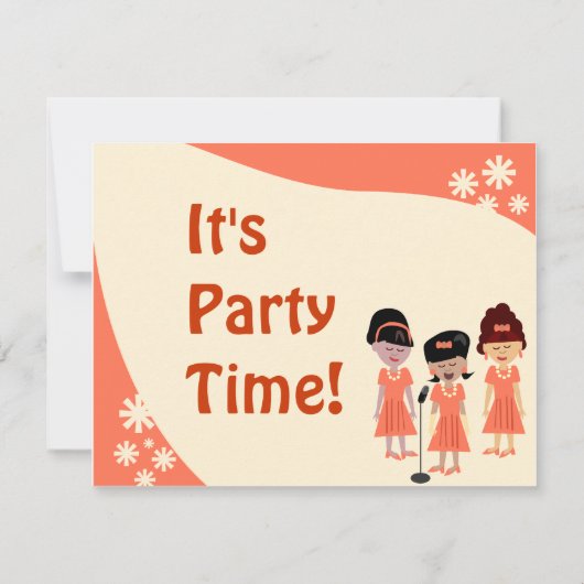 Sha La La A Girl Group Shindig Kaart (Achterkant)