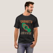 Shaa Survivor Tropical Hawaiian T-shirt (Voorkant volledig)