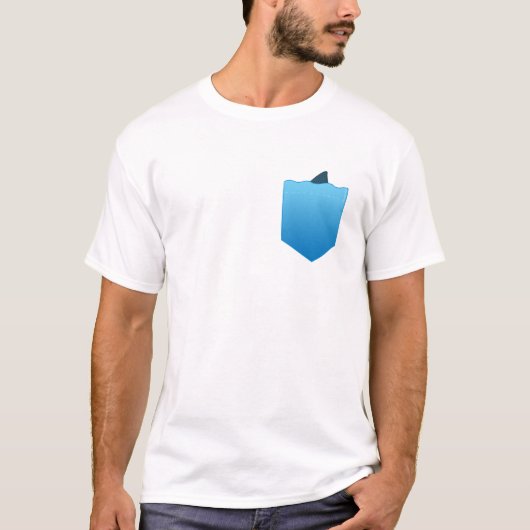 Shaaark in mijn zak t-shirt (Voorkant)