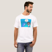 Shaaark met Sting Ray Sunbrit T-Shirt (Voorkant volledig)