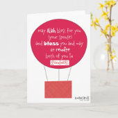 Shaadi Mubarak en Dua's Kaart (Gele Bloem)