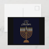 Shabat Shalom Briefkaart (Voorkant / Achterkant)