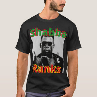 Shabba Ranks Art Jamaica Beste verkoper T-shirt