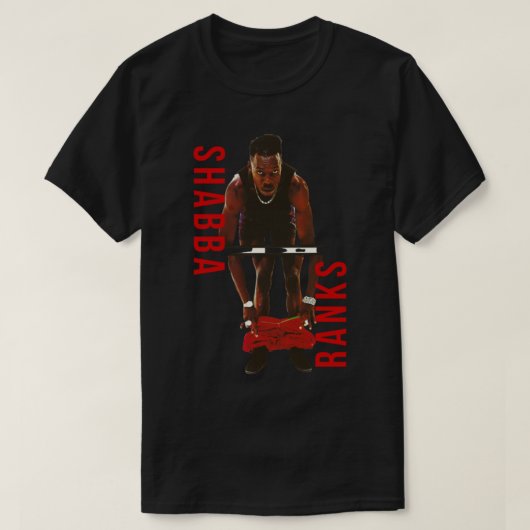 Shabba Ranks T-shirt (Design voorkant)