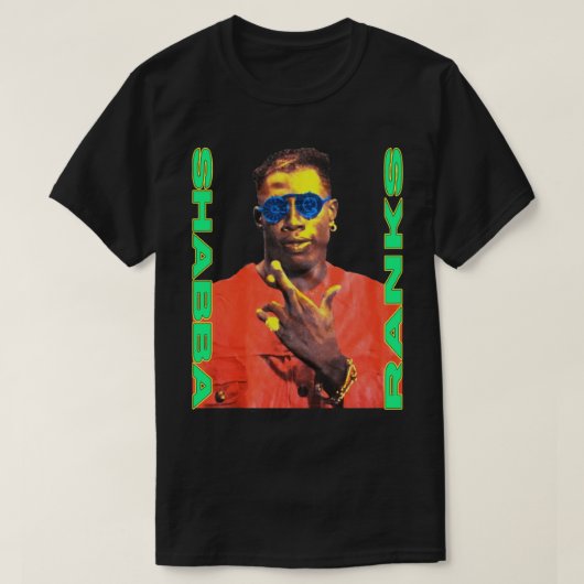 Shabba Ranks T-shirt (Design voorkant)