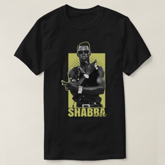 shabba rankt shabba ranks t-shirt (Design voorkant)
