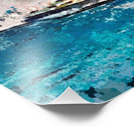 Shabbat à Cannes Foto Afdruk (Hoek)