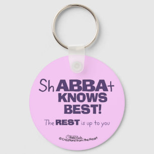 ShABBAt Abba kent best Sleutelhanger