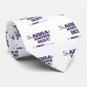 ShABBAt Abba kent best Stropdas (Opgerold)
