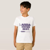 ShABBAt Abba kent best T-shirt (Voorkant volledig)