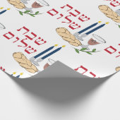 Shabbat Cadeaupapier (Hoek)