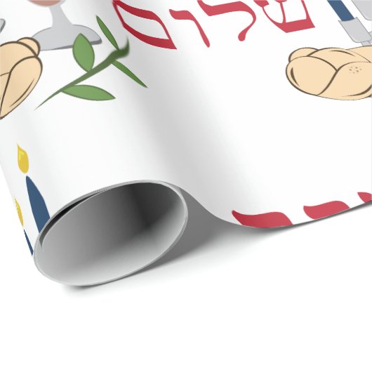 Shabbat Cadeaupapier (Rol Hoek)