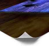 Shabbat Candlesticks Poster (Hoek)