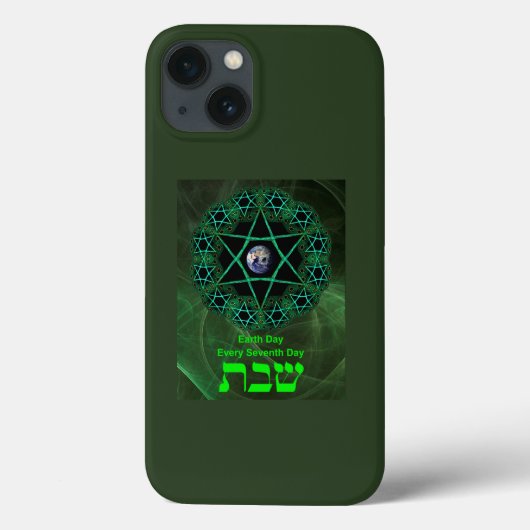 Shabbat - Earth Day Case-Mate iPhone Case (Achterkant)