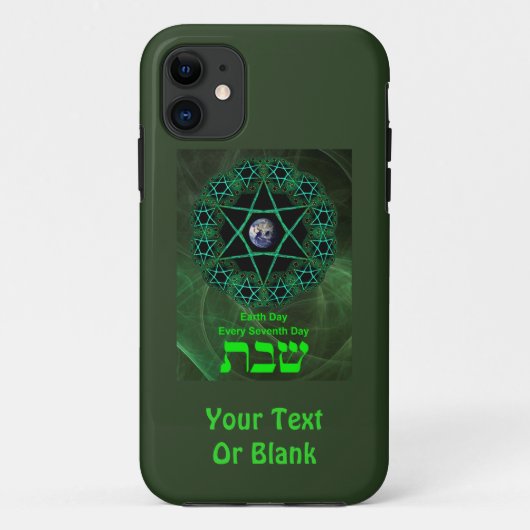 Shabbat - Earth Day Case-Mate iPhone Case (Achterkant)