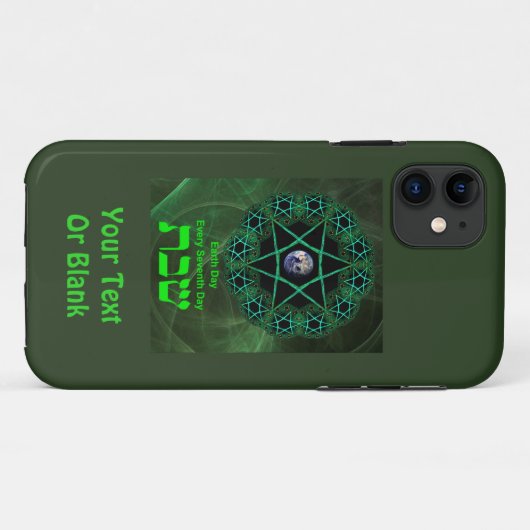 Shabbat - Earth Day Case-Mate iPhone Case (Achterkant (horizontaal))