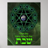 Shabbat - Earth Day Poster (Voorkant)